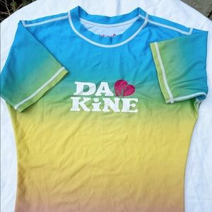 Dakine women rashguard, short sleeve, size m
